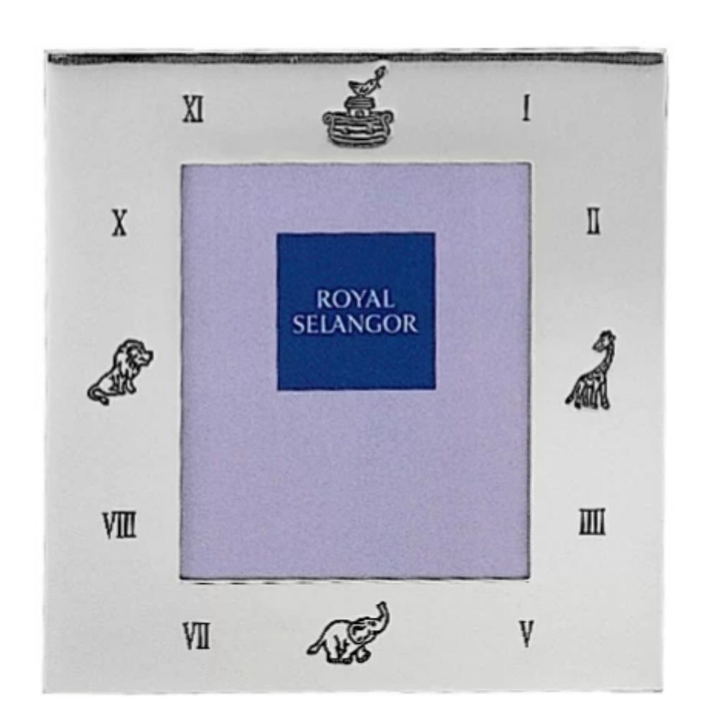ROYAL Selangor Pewter 4×6 Baby Photo Picture Frame